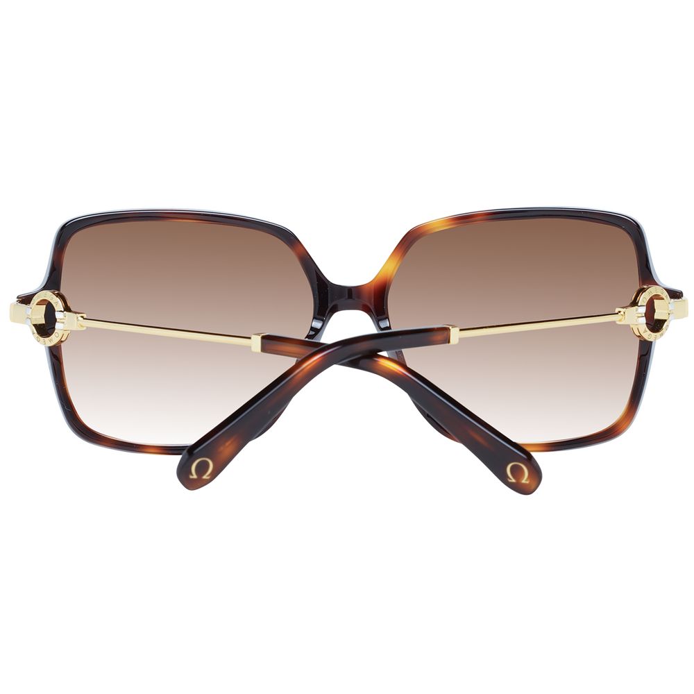 Omega Brown Women Sunglasses - DEA STILOSA MILANO