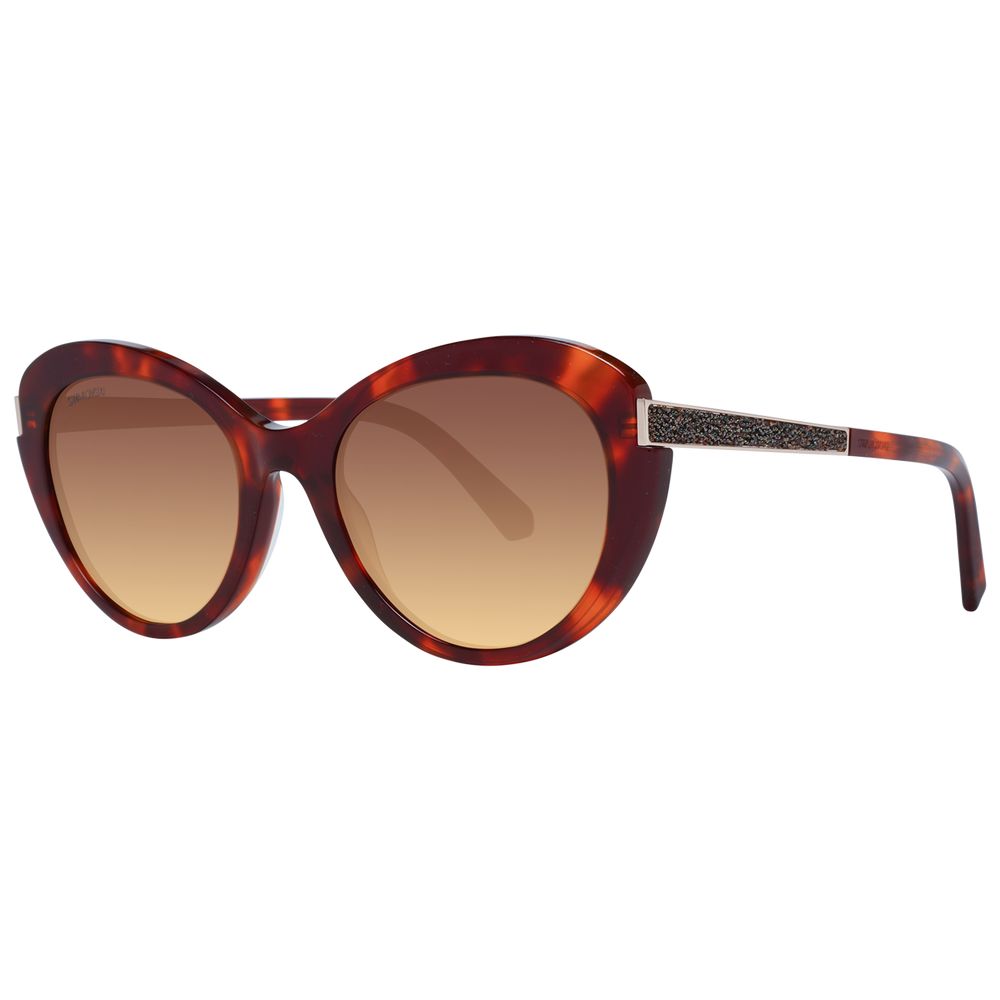 Swarovski Brown Women Sunglasses - DEA STILOSA MILANO