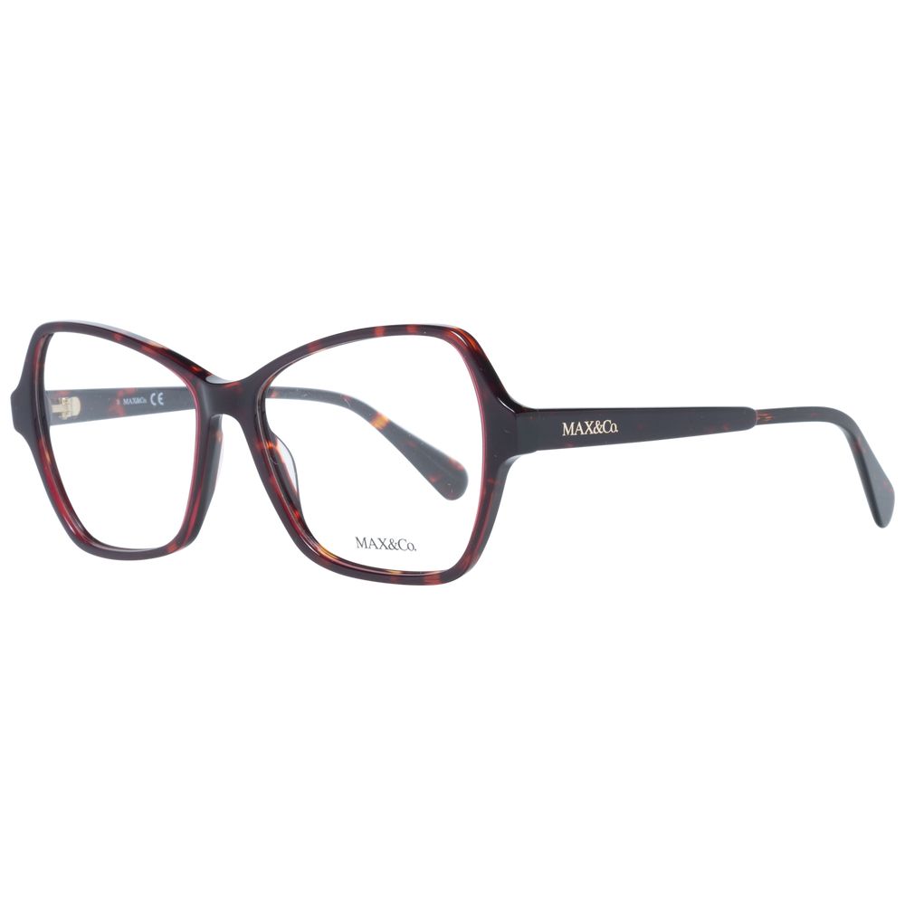 Max & Co Burgundy Women Optical Frames - DEA STILOSA MILANO