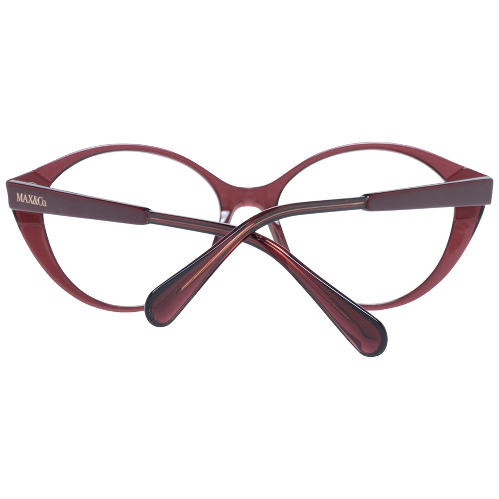 Max & Co Burgundy Women Optical Frames - DEA STILOSA MILANO