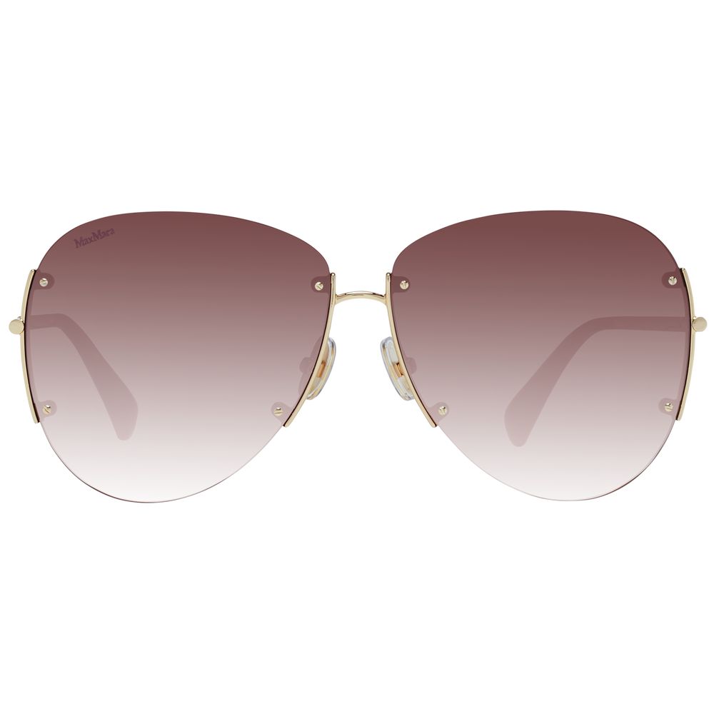 Max Mara Gold Women Sunglasses - DEA STILOSA MILANO