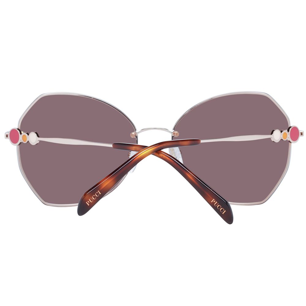 Emilio Pucci Rose Gold Women Sunglasses - DEA STILOSA MILANO