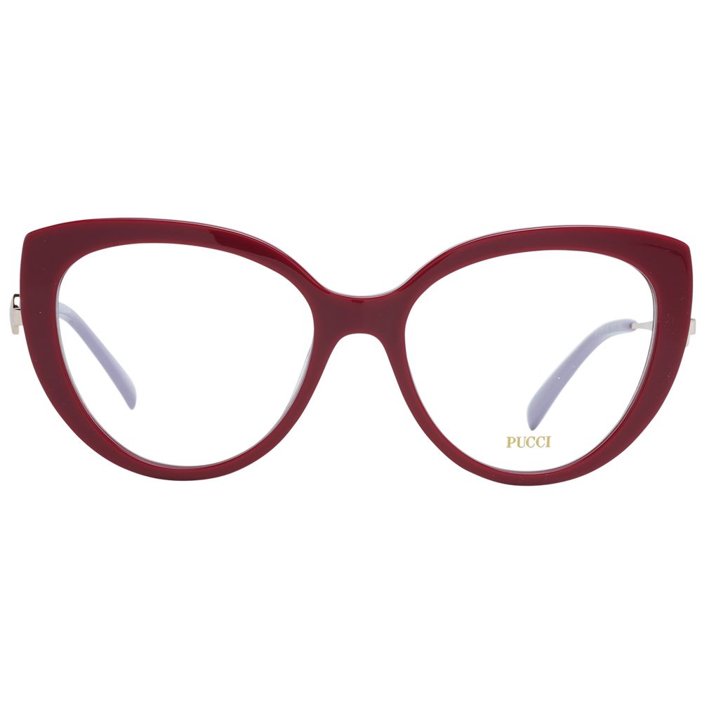 Emilio Pucci Red Women Optical Frames - DEA STILOSA MILANO