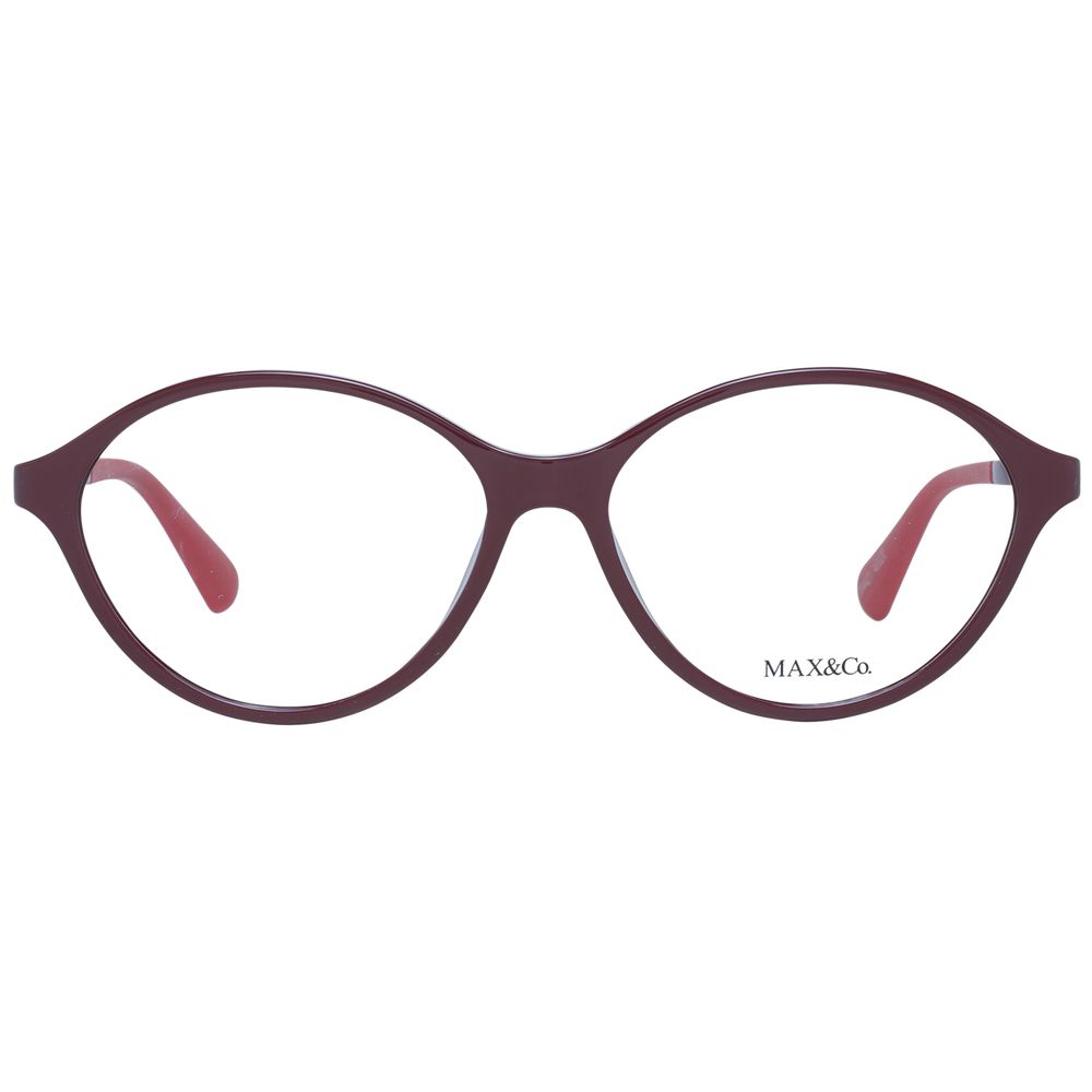 Max & Co Burgundy Women Optical Frames - DEA STILOSA MILANO