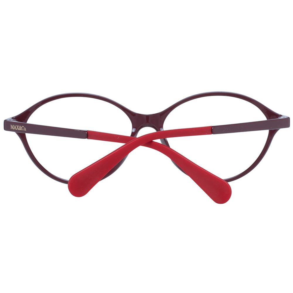 Max & Co Burgundy Women Optical Frames - DEA STILOSA MILANO
