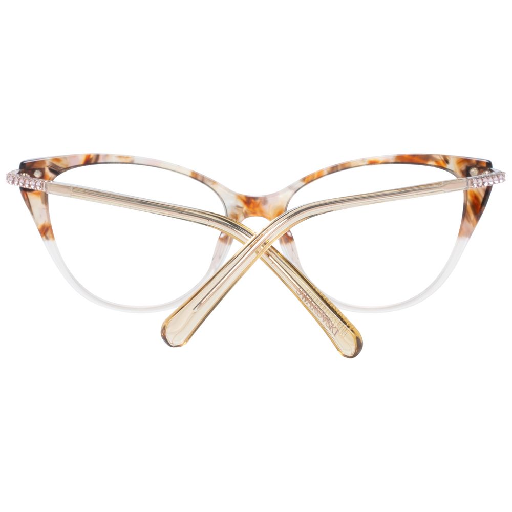 Swarovski Brown Women Optical Frames - DEA STILOSA MILANO
