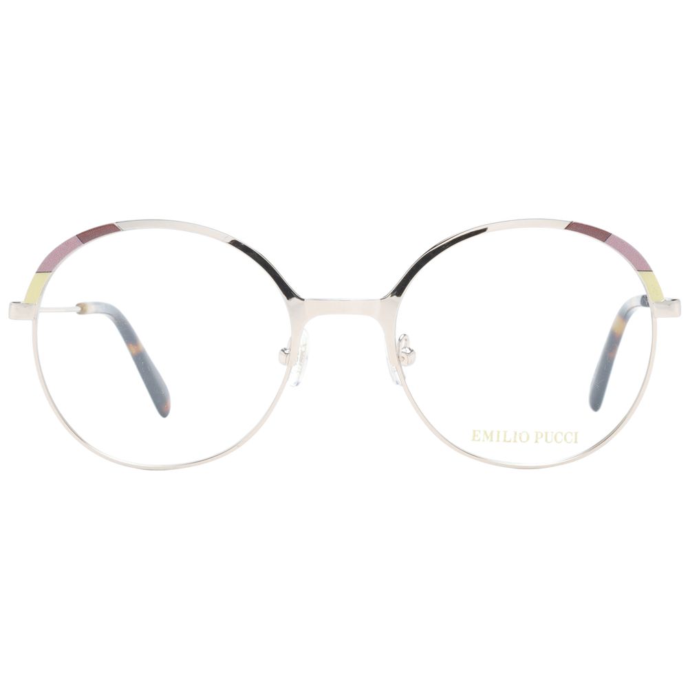 Emilio Pucci Gold Women Optical Frames - DEA STILOSA MILANO