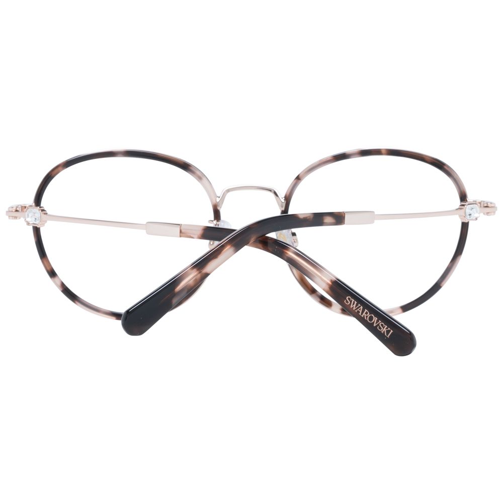 Swarovski Rose Gold Women Optical Frames - DEA STILOSA MILANO