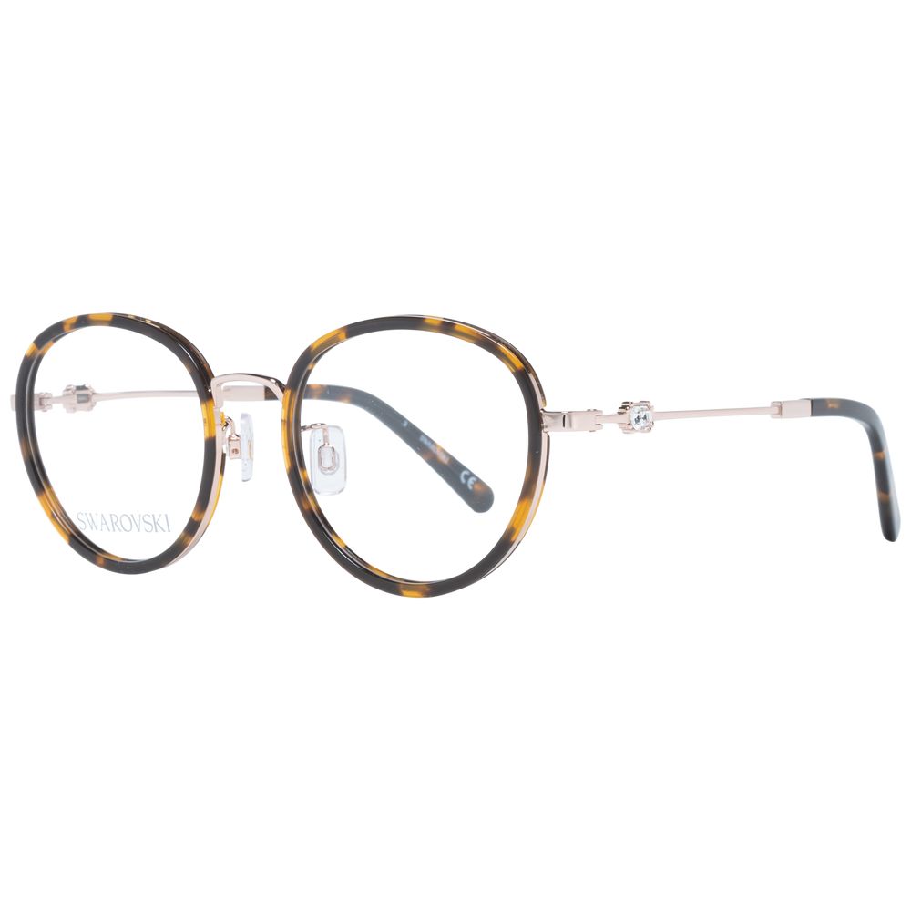Swarovski Brown Women Optical Frames - DEA STILOSA MILANO