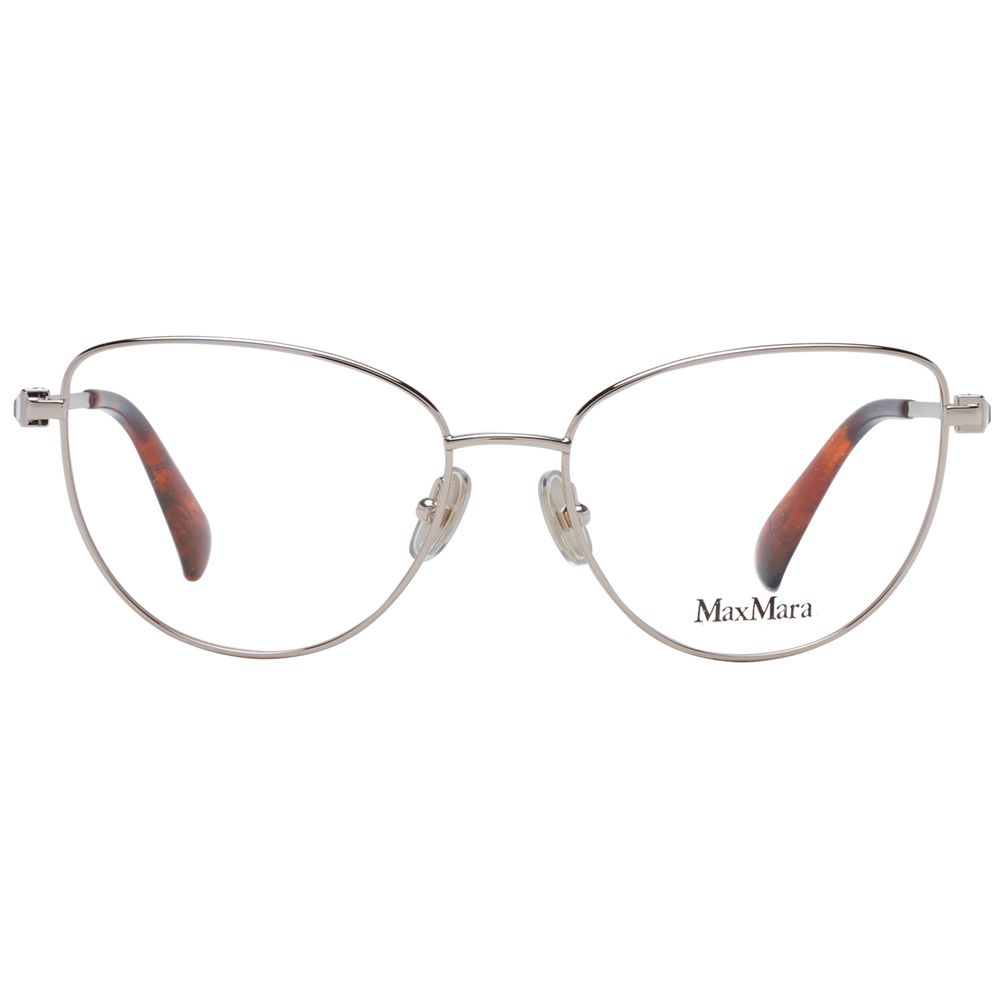 Max Mara Rose Gold Women Optical Frames - DEA STILOSA MILANO
