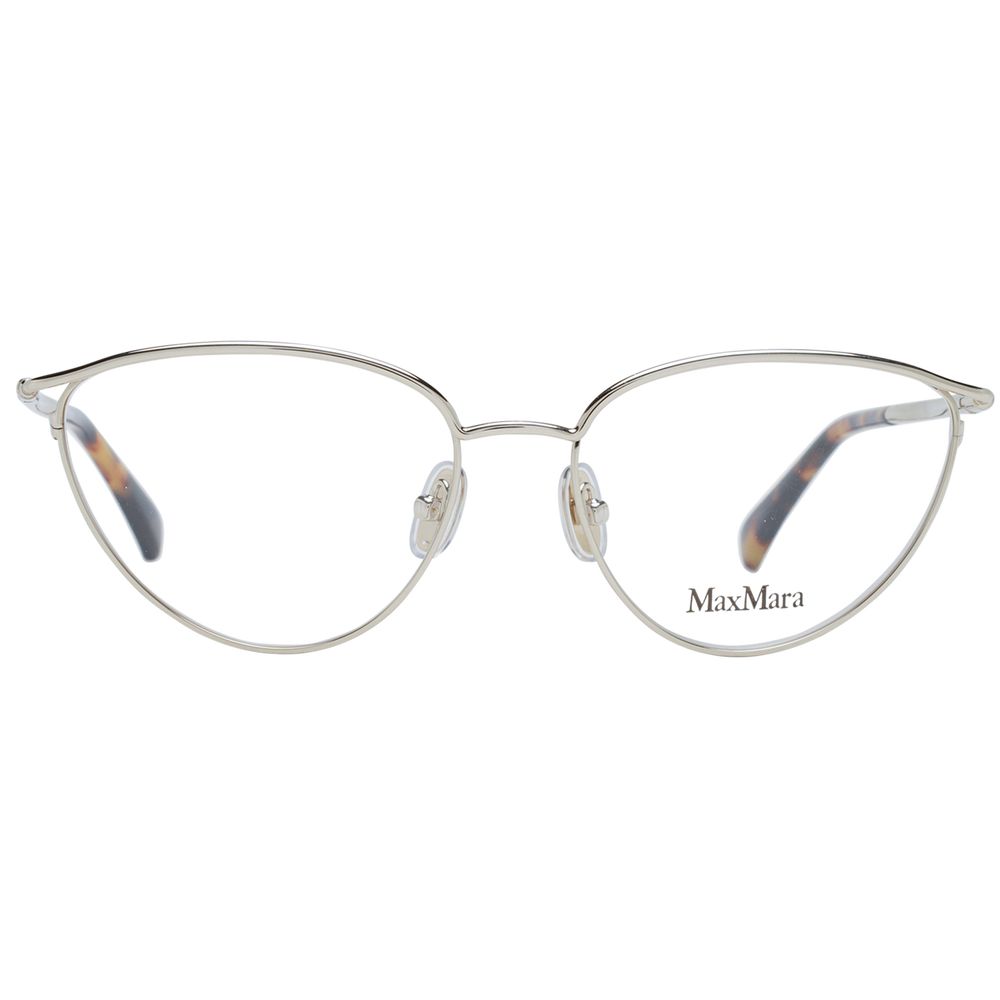 Max Mara Gold Women Optical Frames - DEA STILOSA MILANO