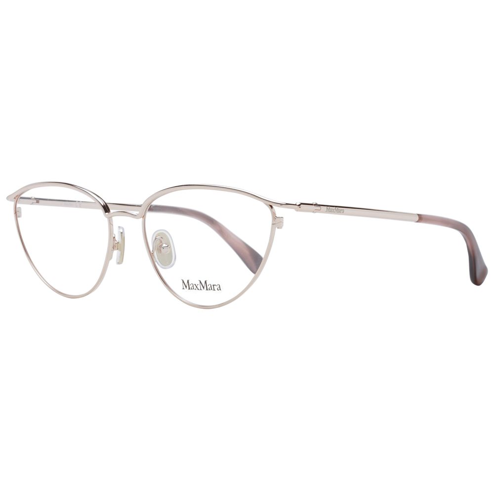 Max Mara Rose Gold Women Optical Frames - DEA STILOSA MILANO