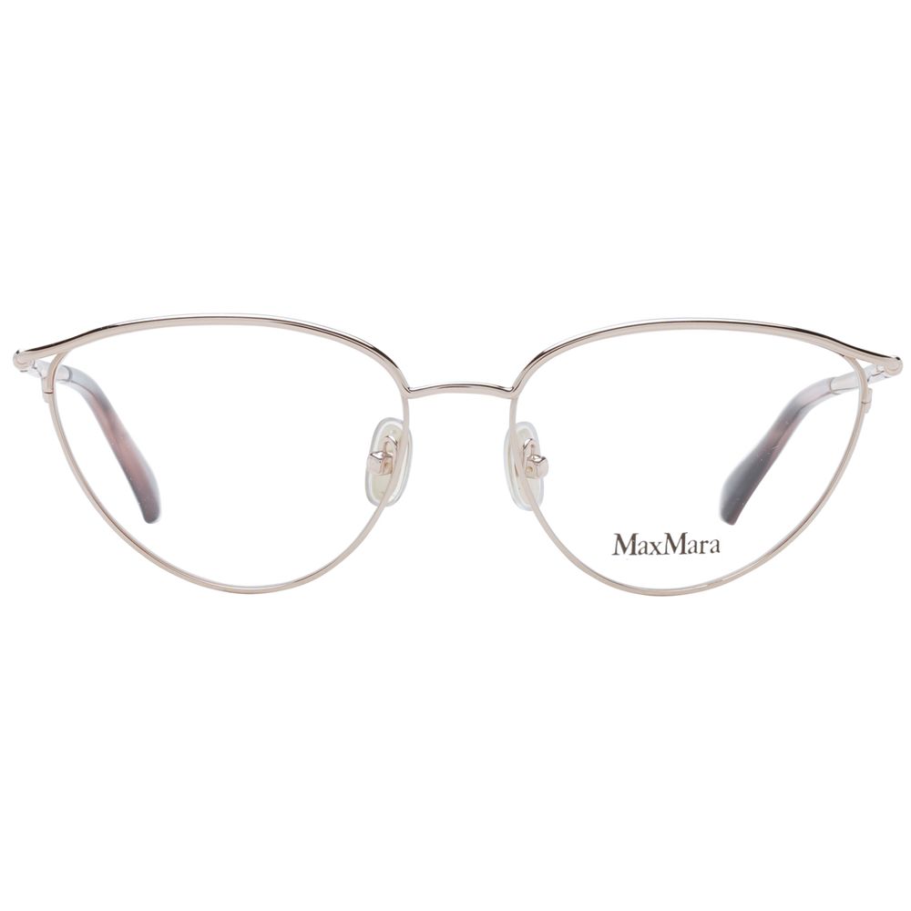 Max Mara Rose Gold Women Optical Frames - DEA STILOSA MILANO