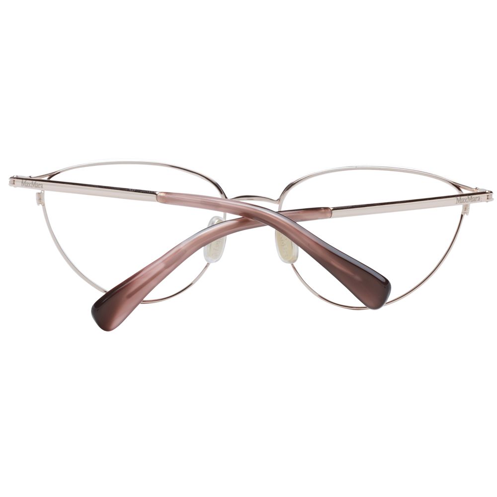 Max Mara Rose Gold Women Optical Frames - DEA STILOSA MILANO