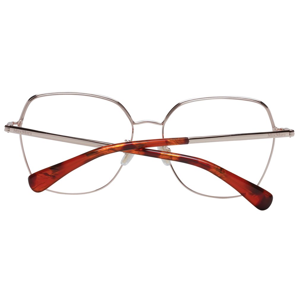 Max Mara Rose Gold Women Optical Frames - DEA STILOSA MILANO