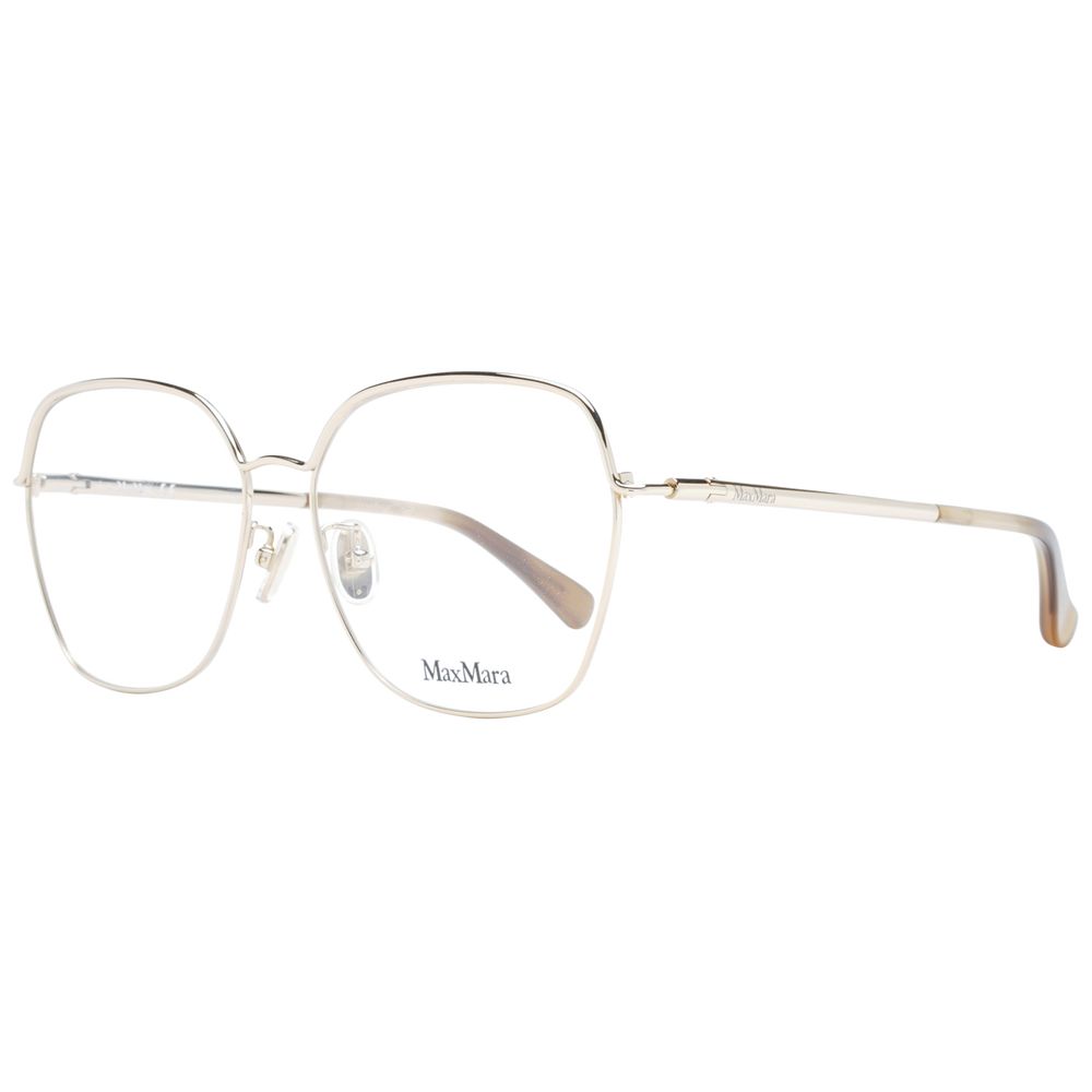 Max Mara Gold Women Optical Frames - DEA STILOSA MILANO