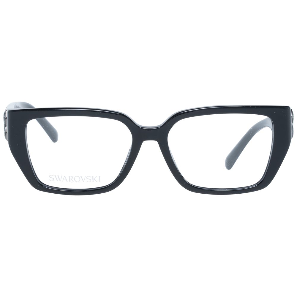 Swarovski Black Women Optical Frames - DEA STILOSA MILANO