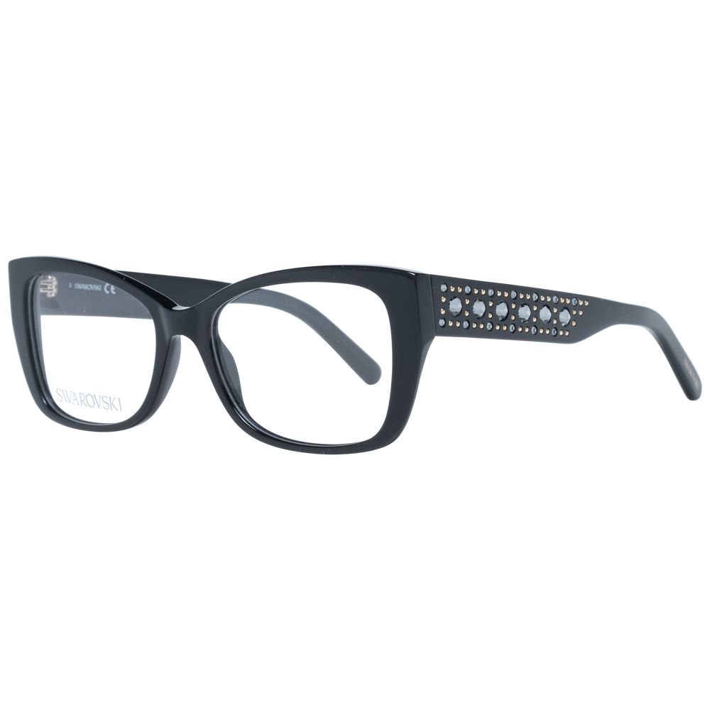 Swarovski Black Women Optical Frames - DEA STILOSA MILANO