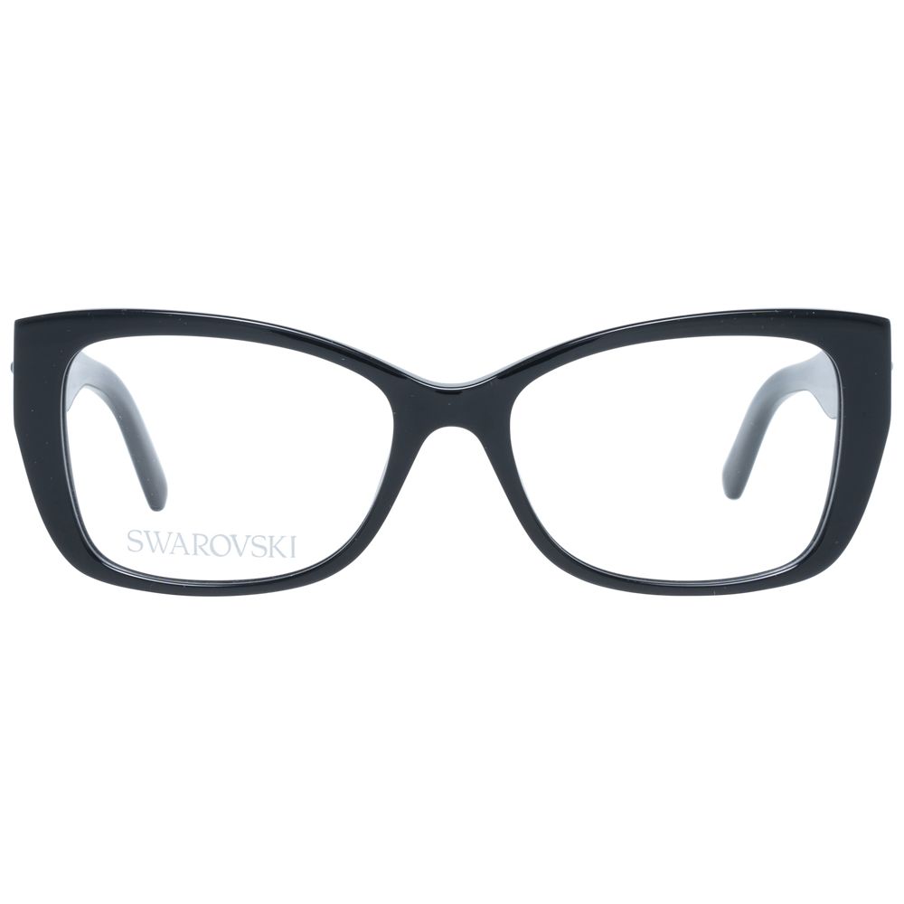 Swarovski Black Women Optical Frames - DEA STILOSA MILANO