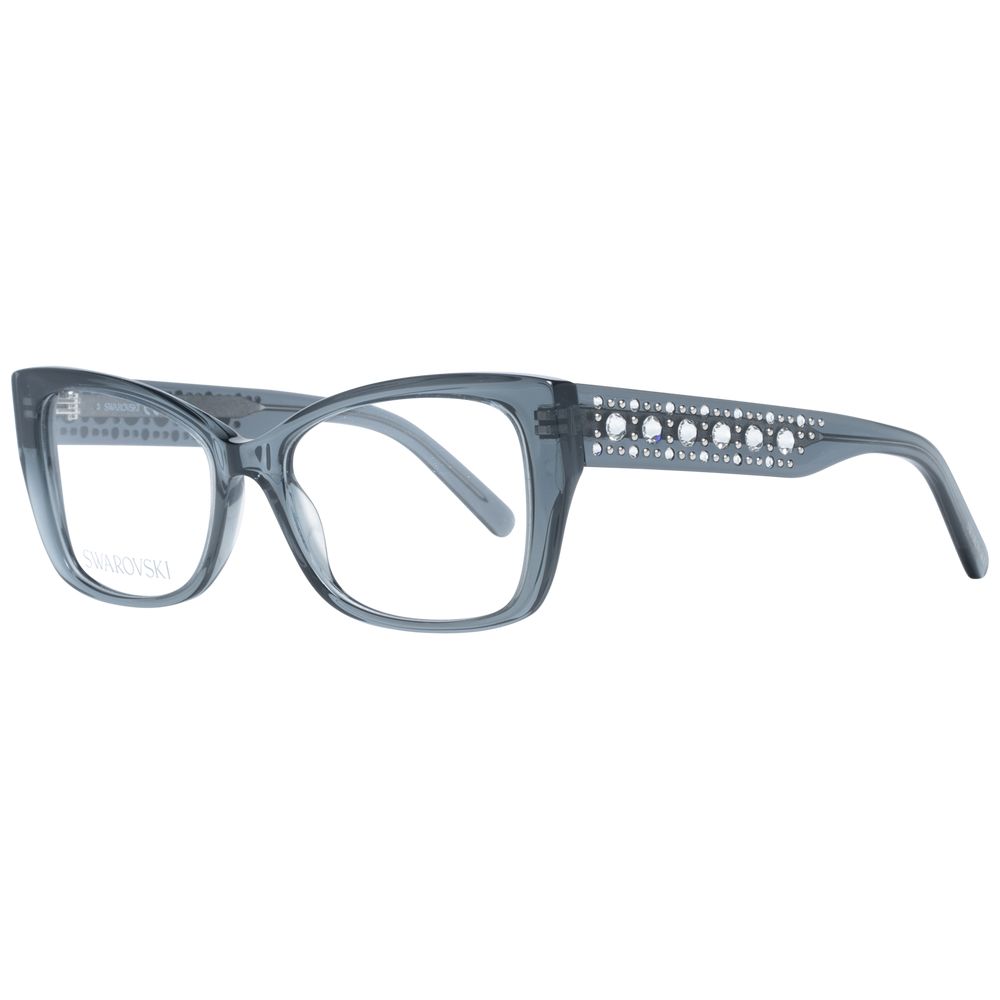 Swarovski Gray Women Optical Frames - DEA STILOSA MILANO