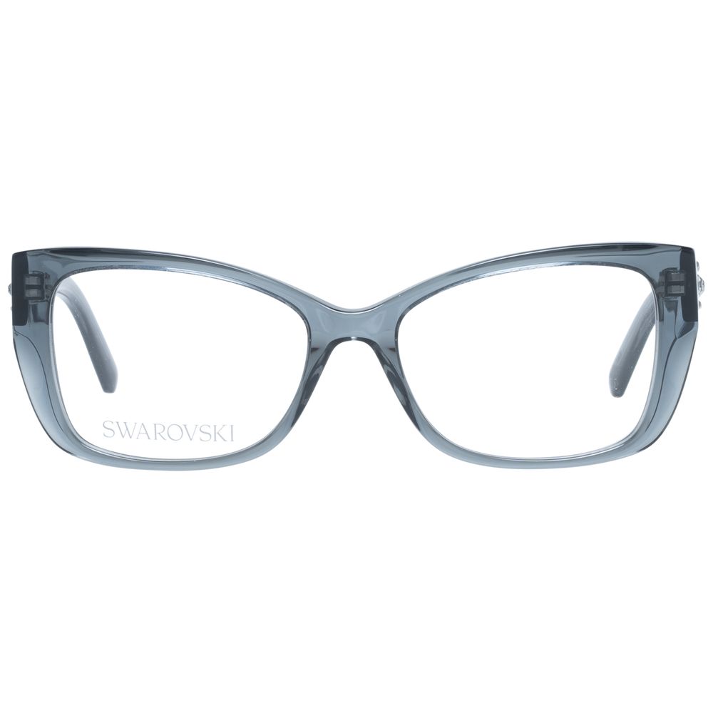 Swarovski Gray Women Optical Frames - DEA STILOSA MILANO