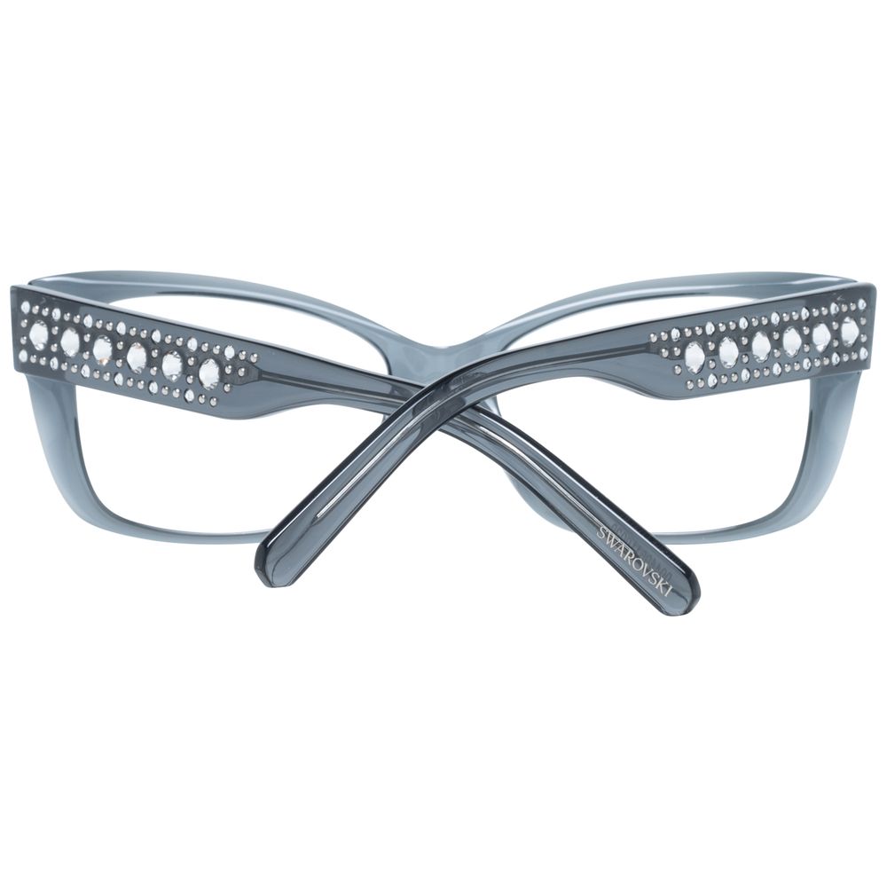 Swarovski Gray Women Optical Frames - DEA STILOSA MILANO