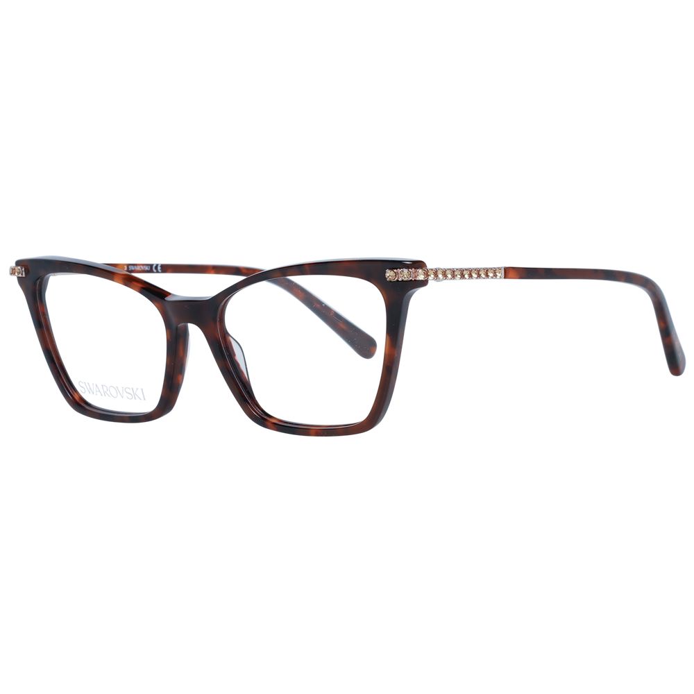 Swarovski Brown Women Optical Frames - DEA STILOSA MILANO