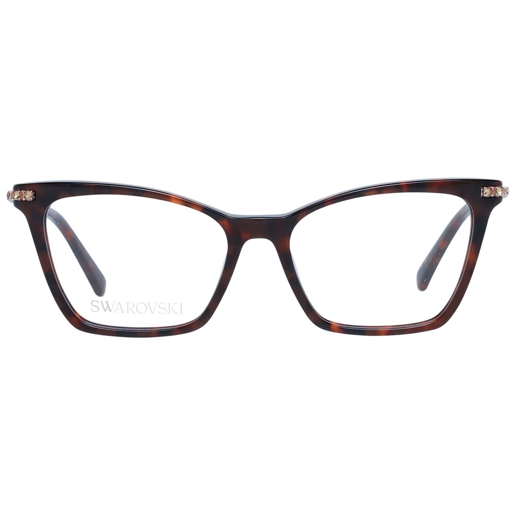 Swarovski Brown Women Optical Frames - DEA STILOSA MILANO
