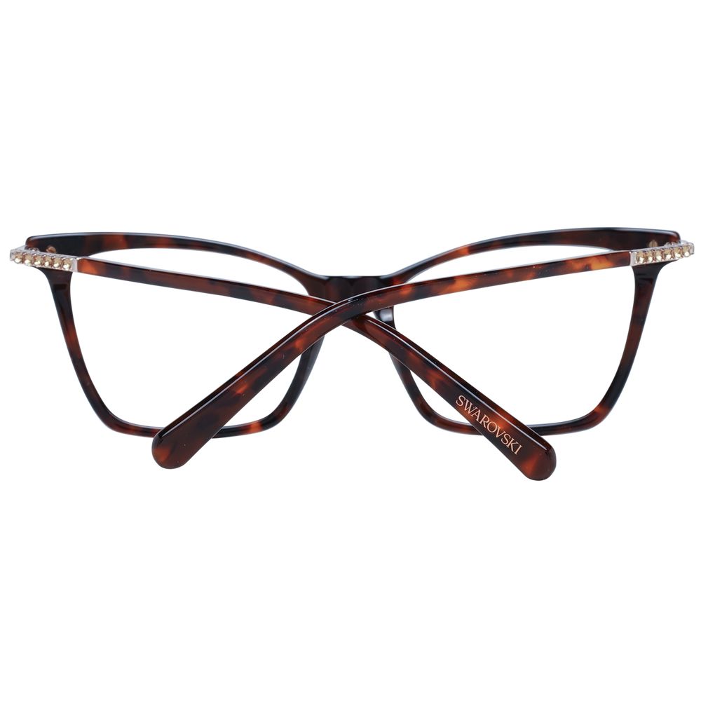 Swarovski Brown Women Optical Frames - DEA STILOSA MILANO