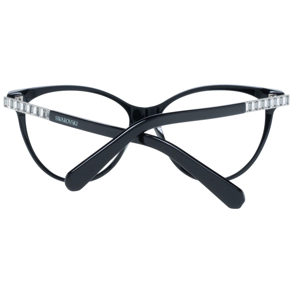 Swarovski Black Women Optical Frames - DEA STILOSA MILANO