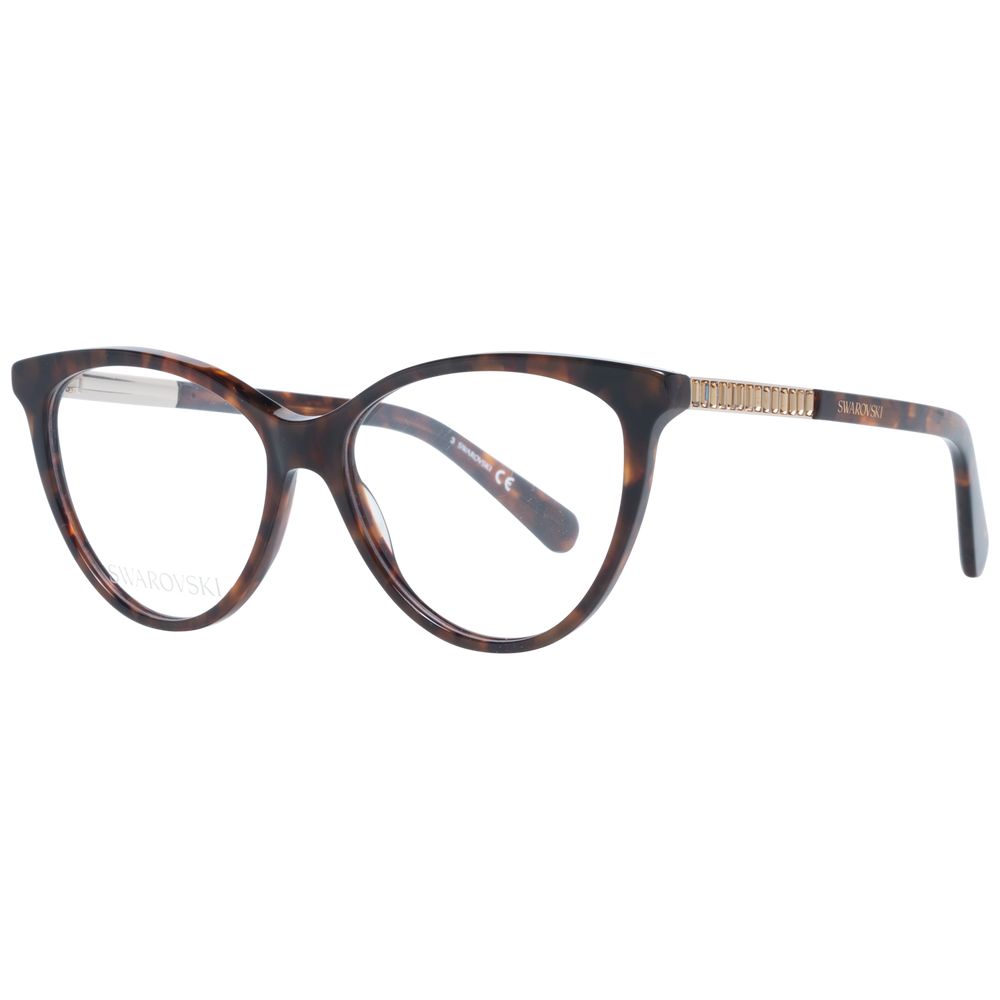 Swarovski Brown Women Optical Frames - DEA STILOSA MILANO
