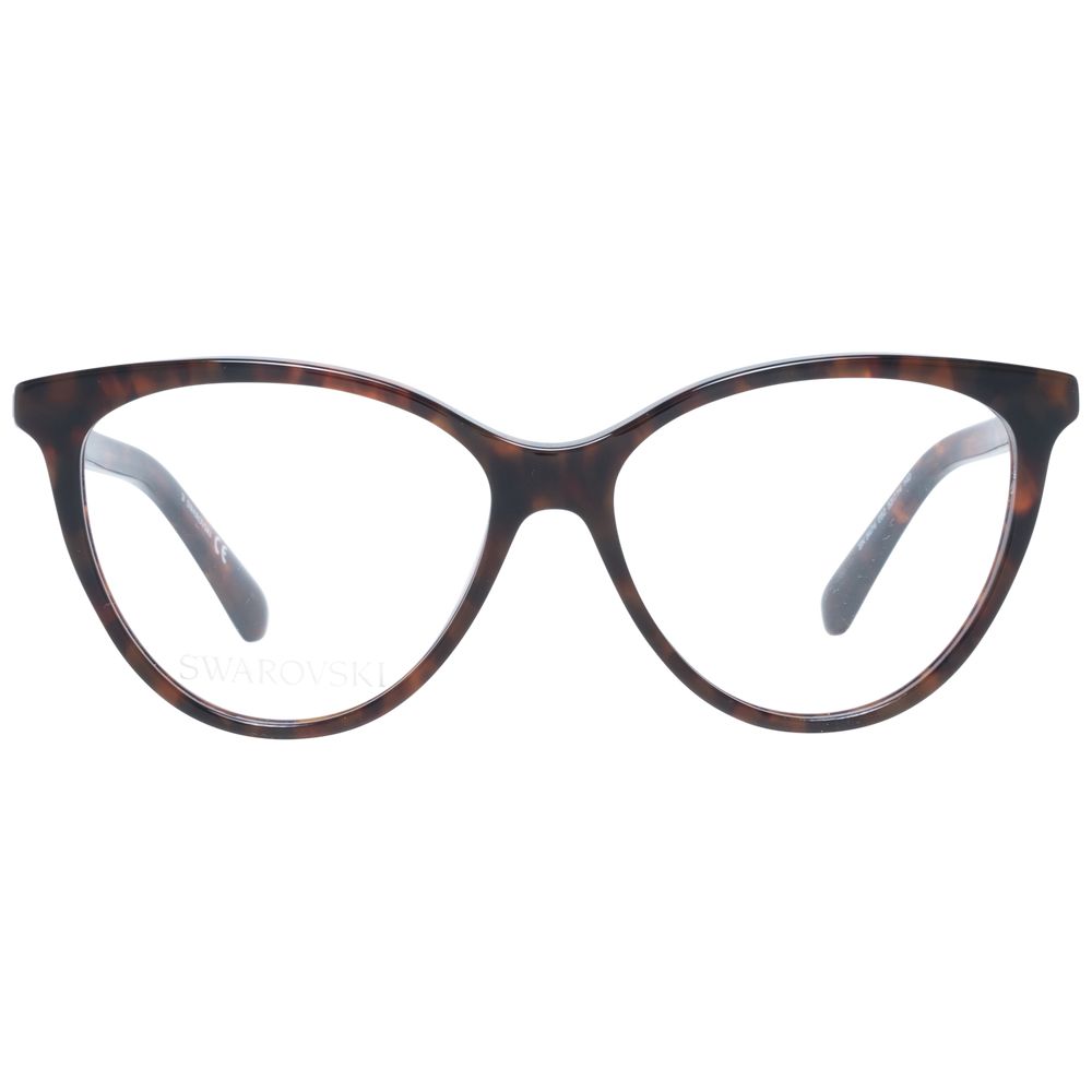 Swarovski Brown Women Optical Frames - DEA STILOSA MILANO