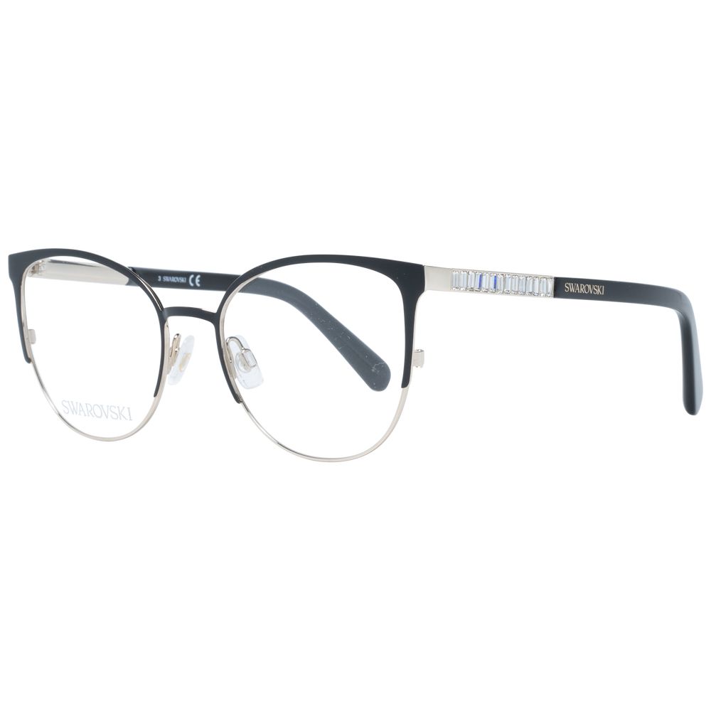 Swarovski Black Women Optical Frames - DEA STILOSA MILANO