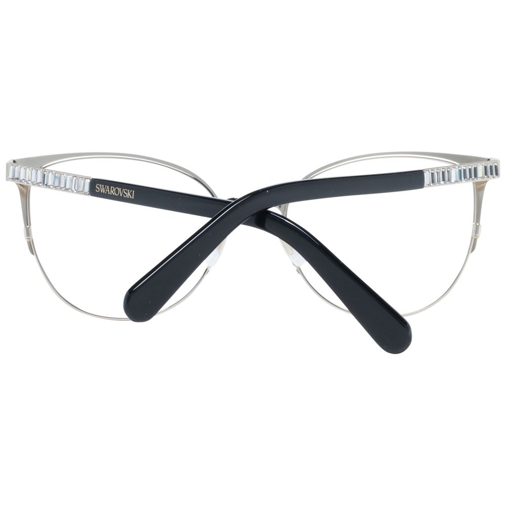 Swarovski Black Women Optical Frames - DEA STILOSA MILANO