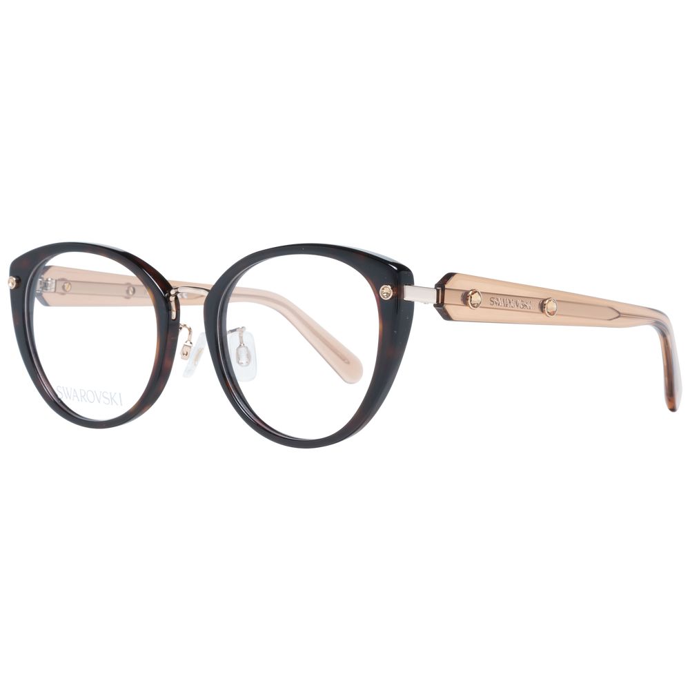 Swarovski Brown Women Optical Frames - DEA STILOSA MILANO