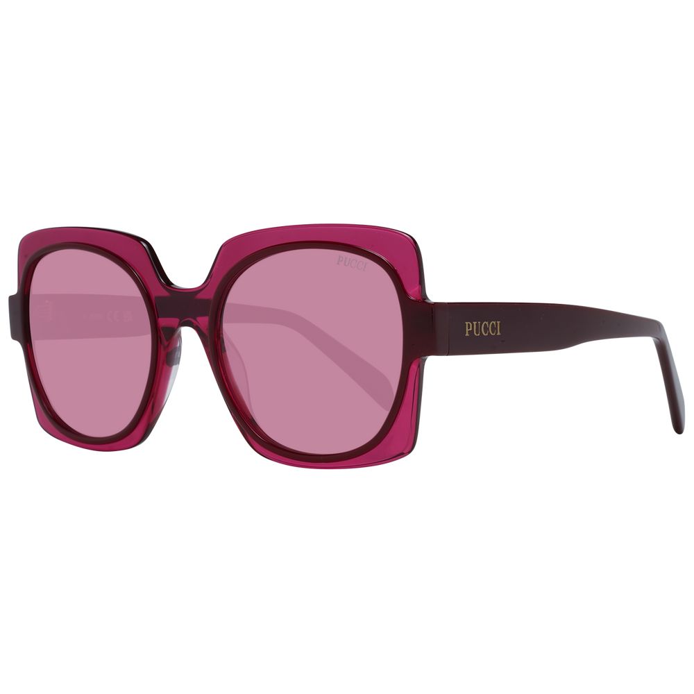 Emilio Pucci Burgundy Women Sunglasses - DEA STILOSA MILANO