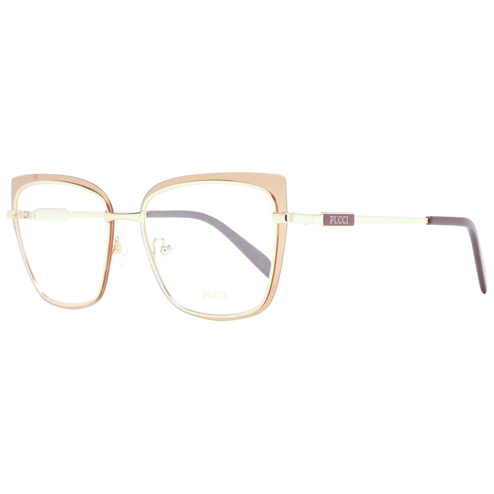 Emilio Pucci Gold Women Optical Frames - DEA STILOSA MILANO