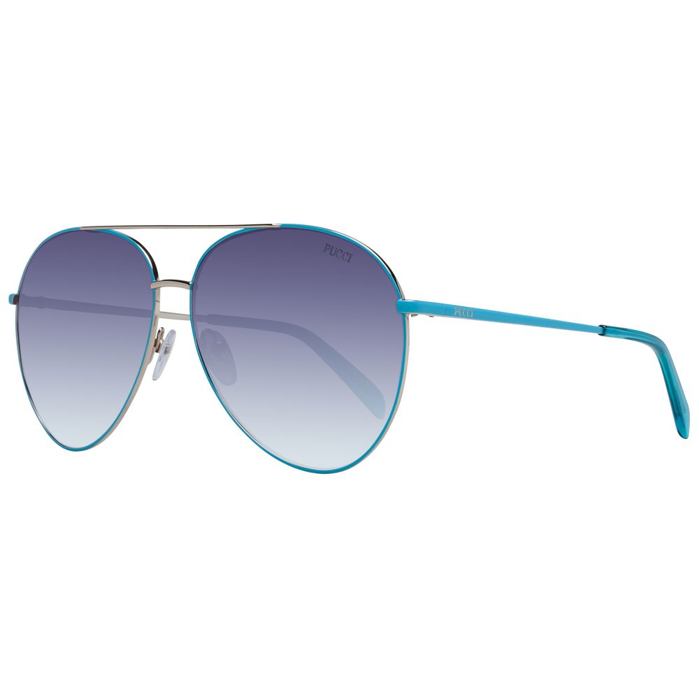 Emilio Pucci Turquoise Women Sunglasses - DEA STILOSA MILANO