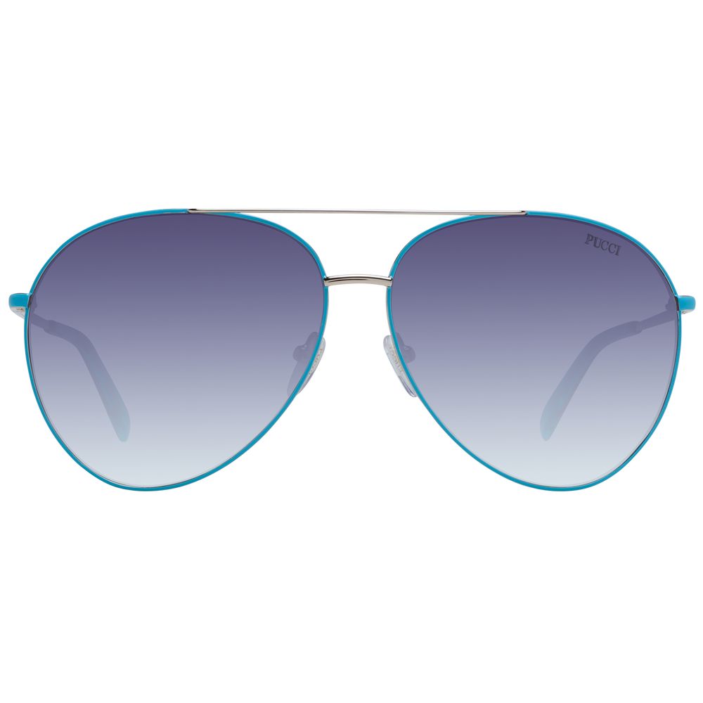 Emilio Pucci Turquoise Women Sunglasses - DEA STILOSA MILANO