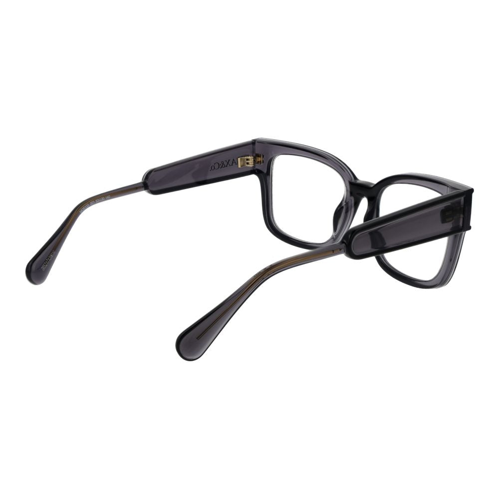 Max & Co Black Stainless Steel Glasses - Timeless Elegance