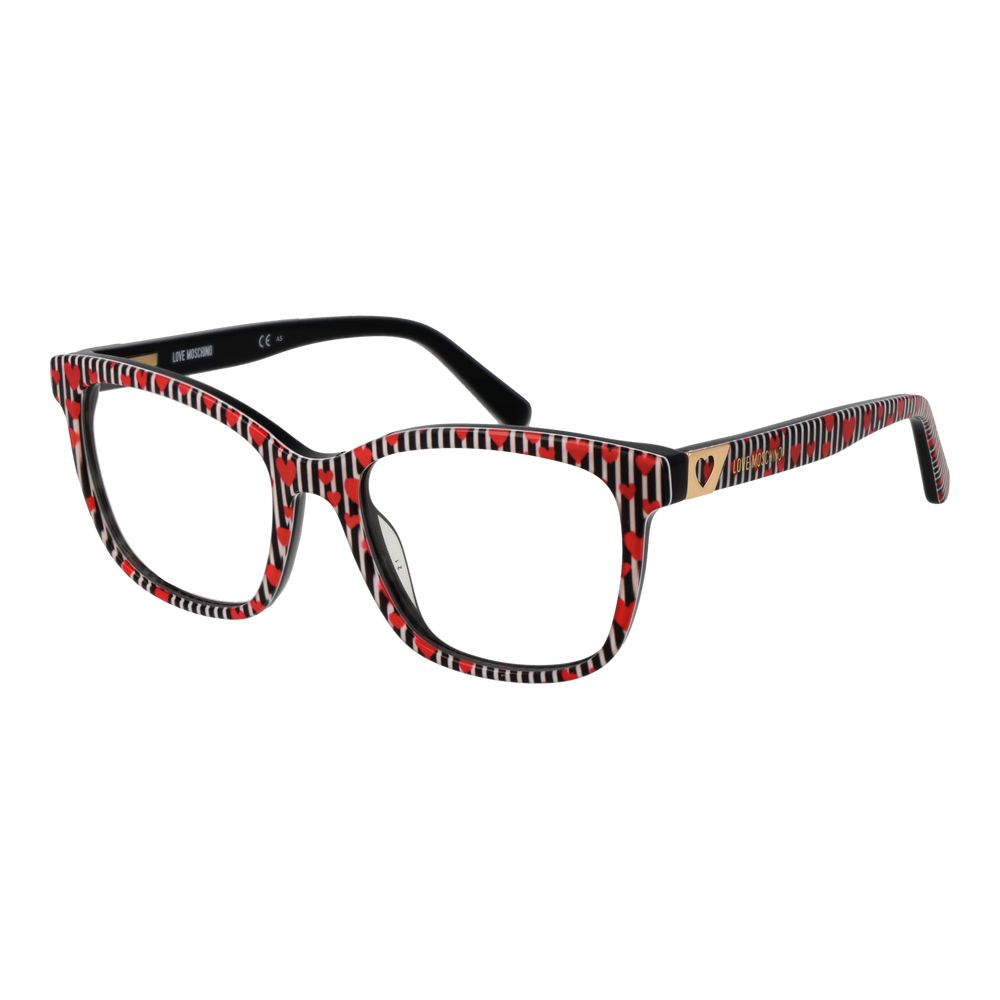 Love Moschino Multicolor Acetate Glasses - Exquisite Luxury Eyewear