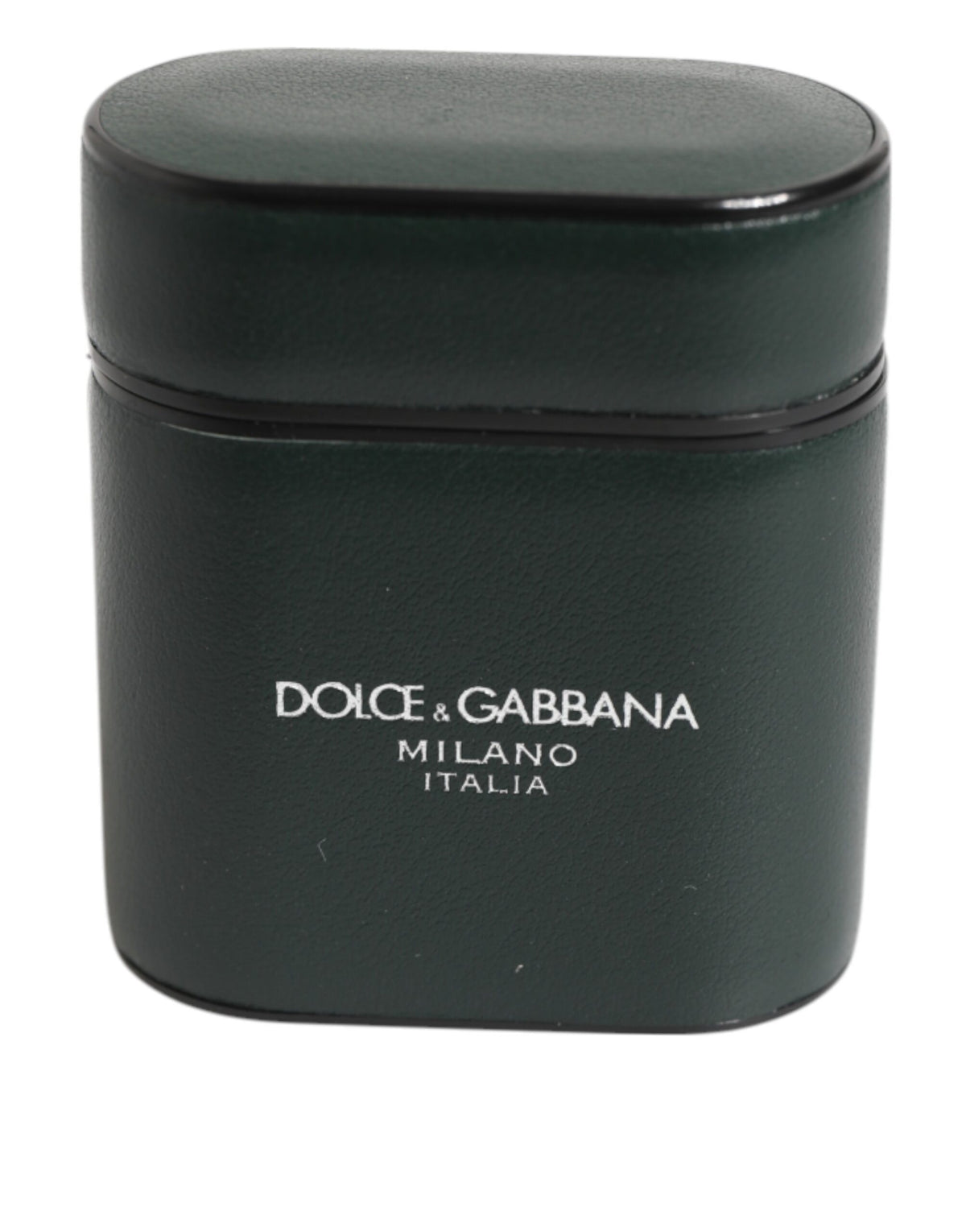 Discover the Dolce & Gabbana Army Green Calfskin Leather Airpods Case, a luxurious blend of exquisite craftsmanship and timeless elegance, perfect for the discerning individual.