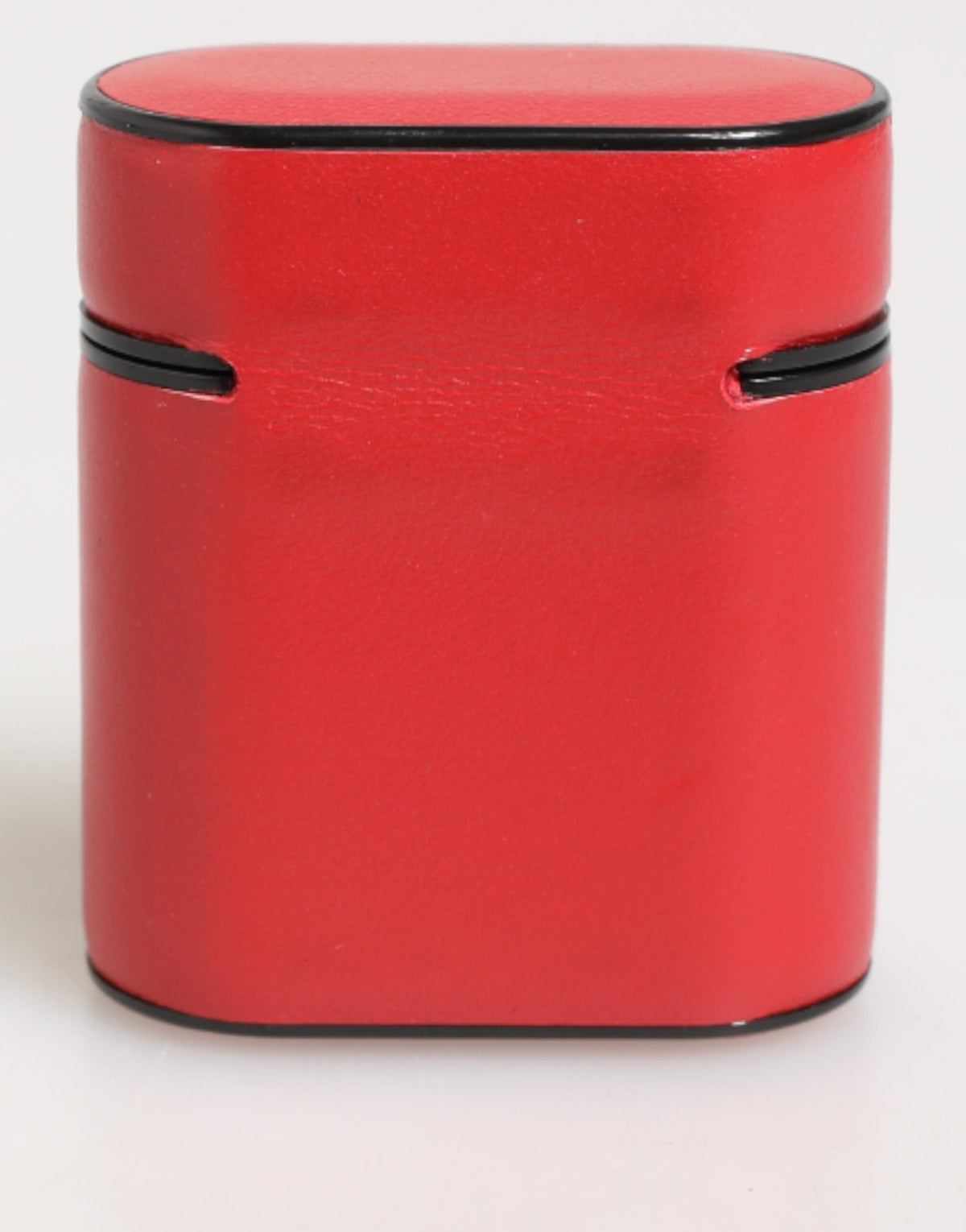 Indulge in the exquisite Dolce & Gabbana Red White Calfskin Leather Logo Flip Holder Airpods Case, a symbol of Italian craftsmanship and timeless elegance, perfect for the discerning individual.