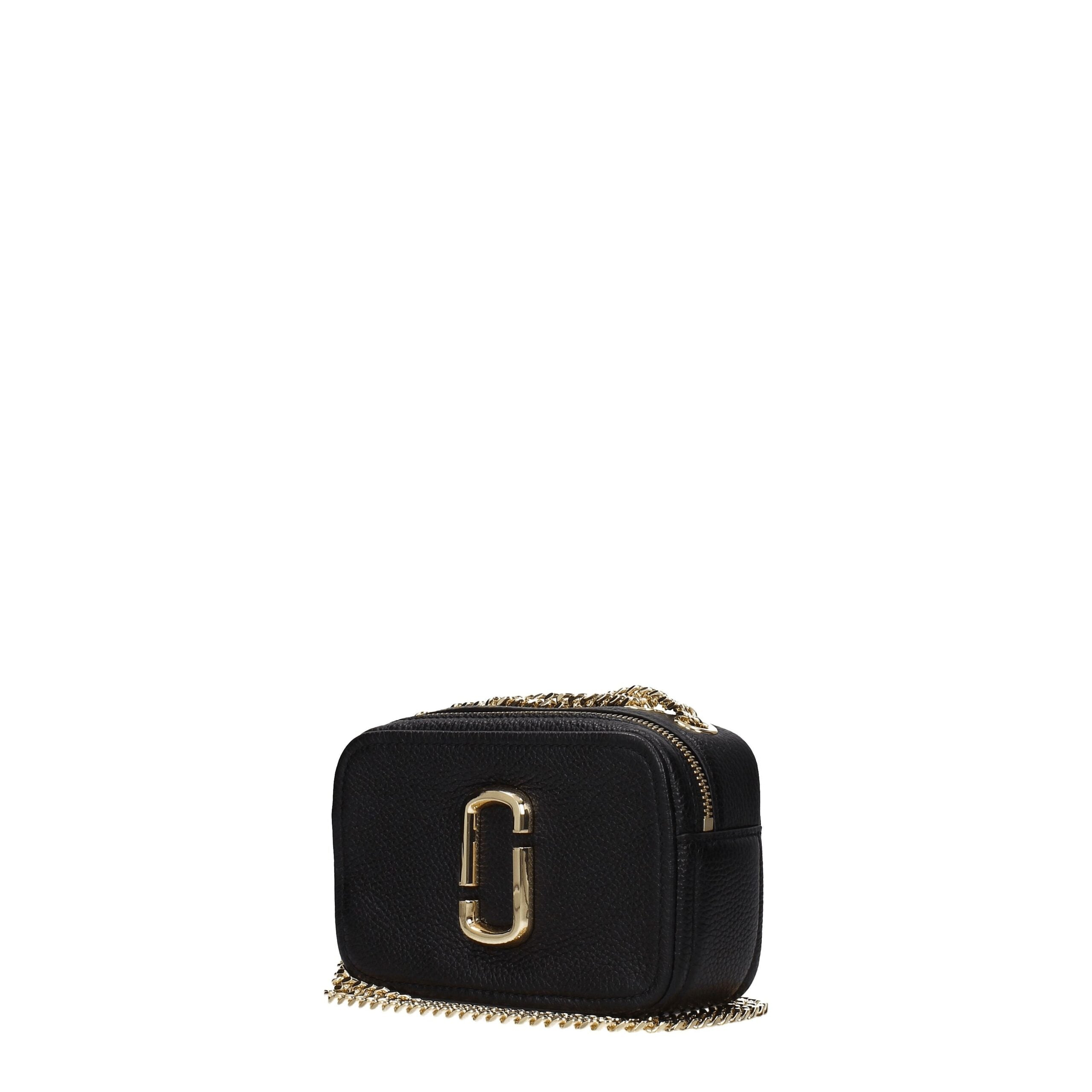 Experience the allure of the Marc Jacobs Black Leather Crossbody Bag, a testament to timeless elegance and exquisite craftsmanship, perfect for the modern connoisseur.