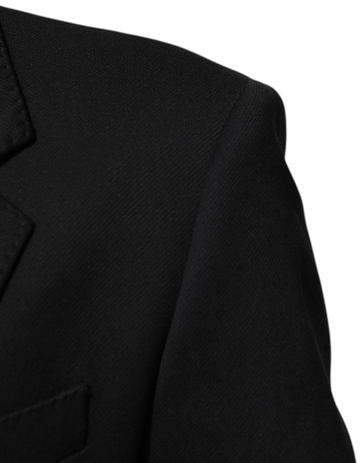 Elevate your elegance with the Dolce & Gabbana Dark Blue Cotton Blazer, a masterpiece of Italian craftsmanship, blending luxurious materials for the discerning individual.