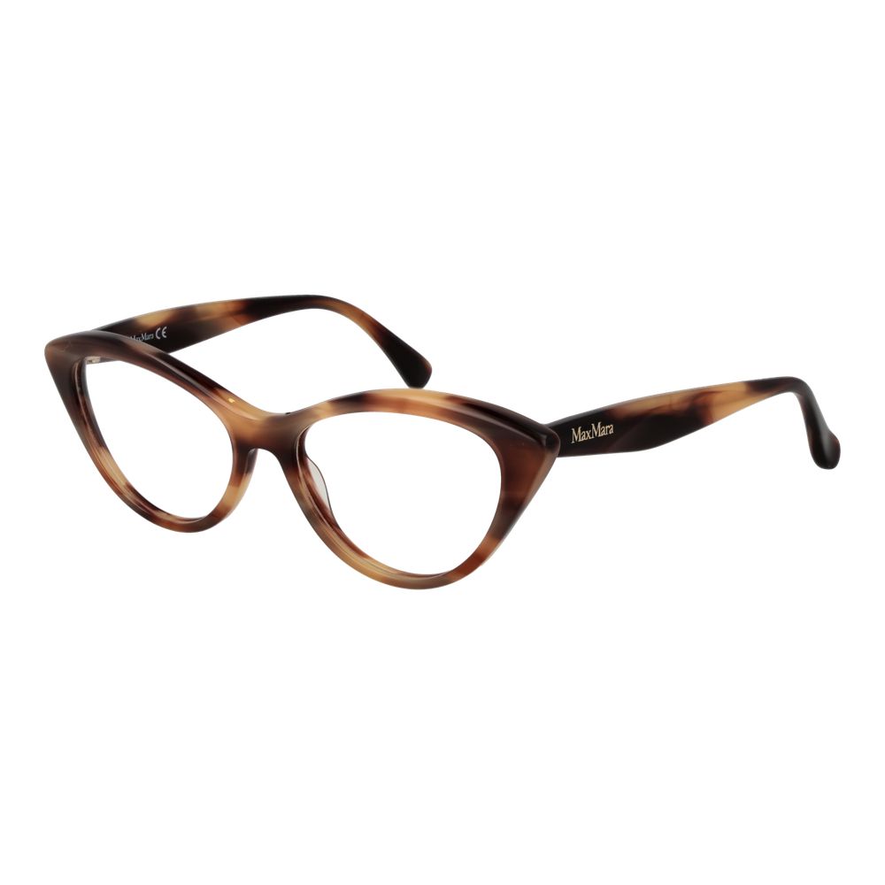 Max Mara Brown Acetate Glasses - Exquisite Cat-Eye Luxury Eyewear