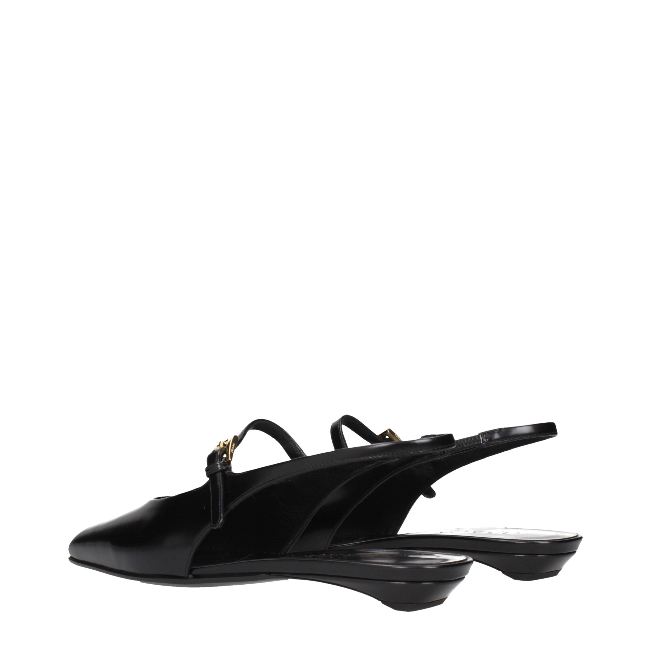 Discover the Prada Black Leather Flat Sandals, a timeless blend of luxury and comfort, crafted for those who appreciate elegance in every step.