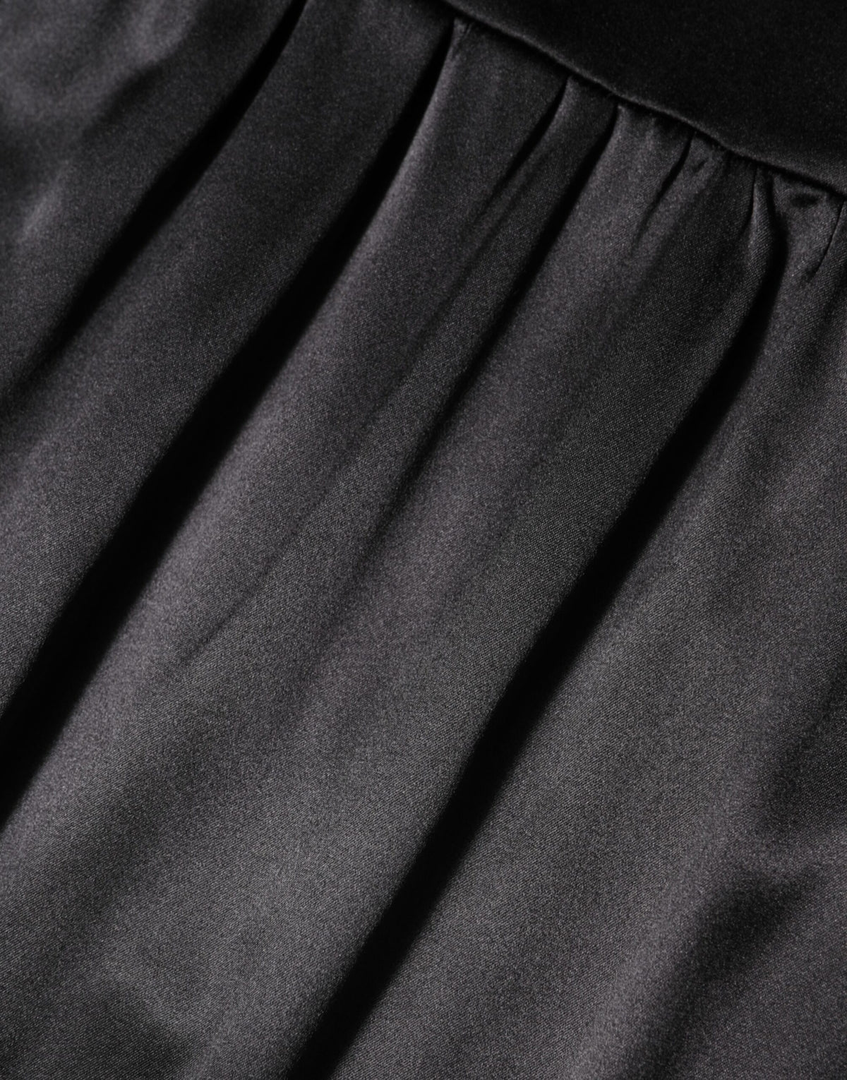 Dolce & Gabbana Black Silk Blend Mini Dress - Timeless Elegance