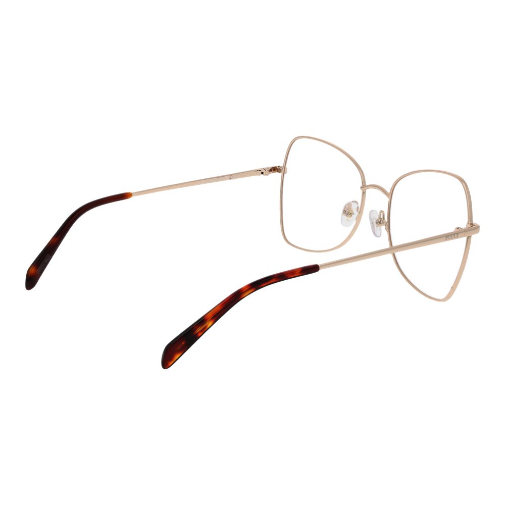 Discover the Emilio Pucci Gold Metal Glasses, a testament to exquisite craftsmanship and timeless elegance, designed for those who embody sophistication and allure.
