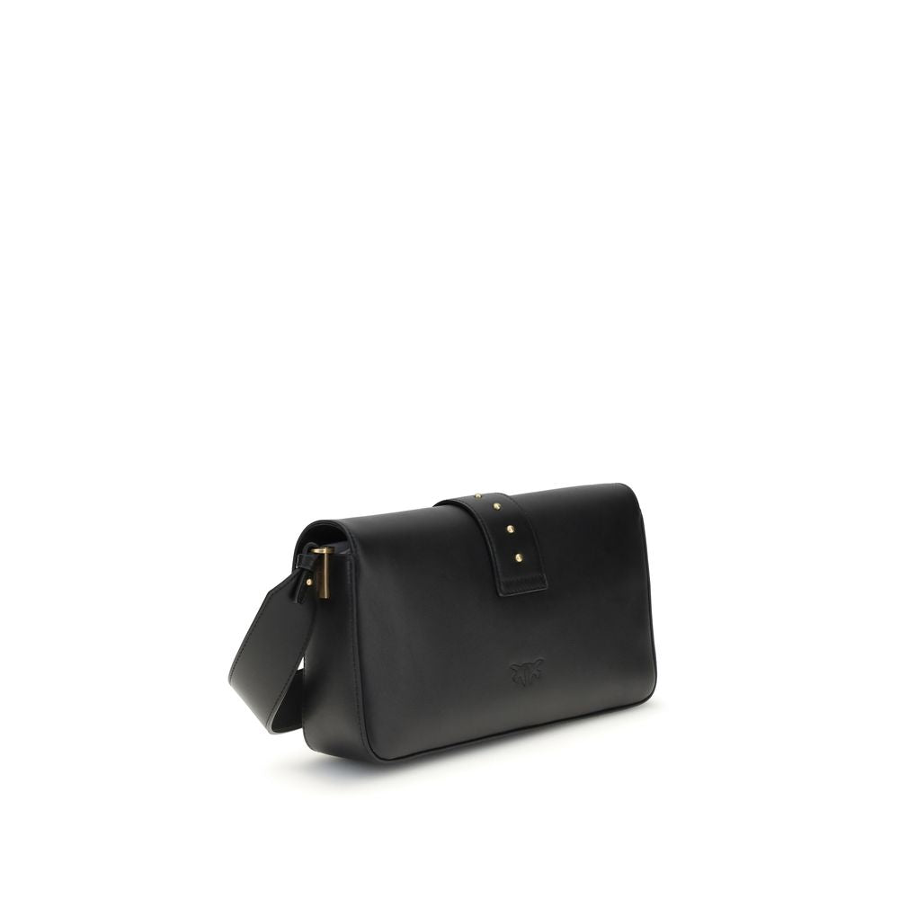 PINKO Black Calf Leather Bos Taurus Wallet – Artisanal Luxury